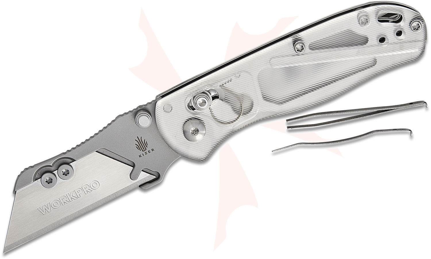 Kizer Cutlery Vanguard Azo Uti Bear 1 Clutch Lock Folding Knife