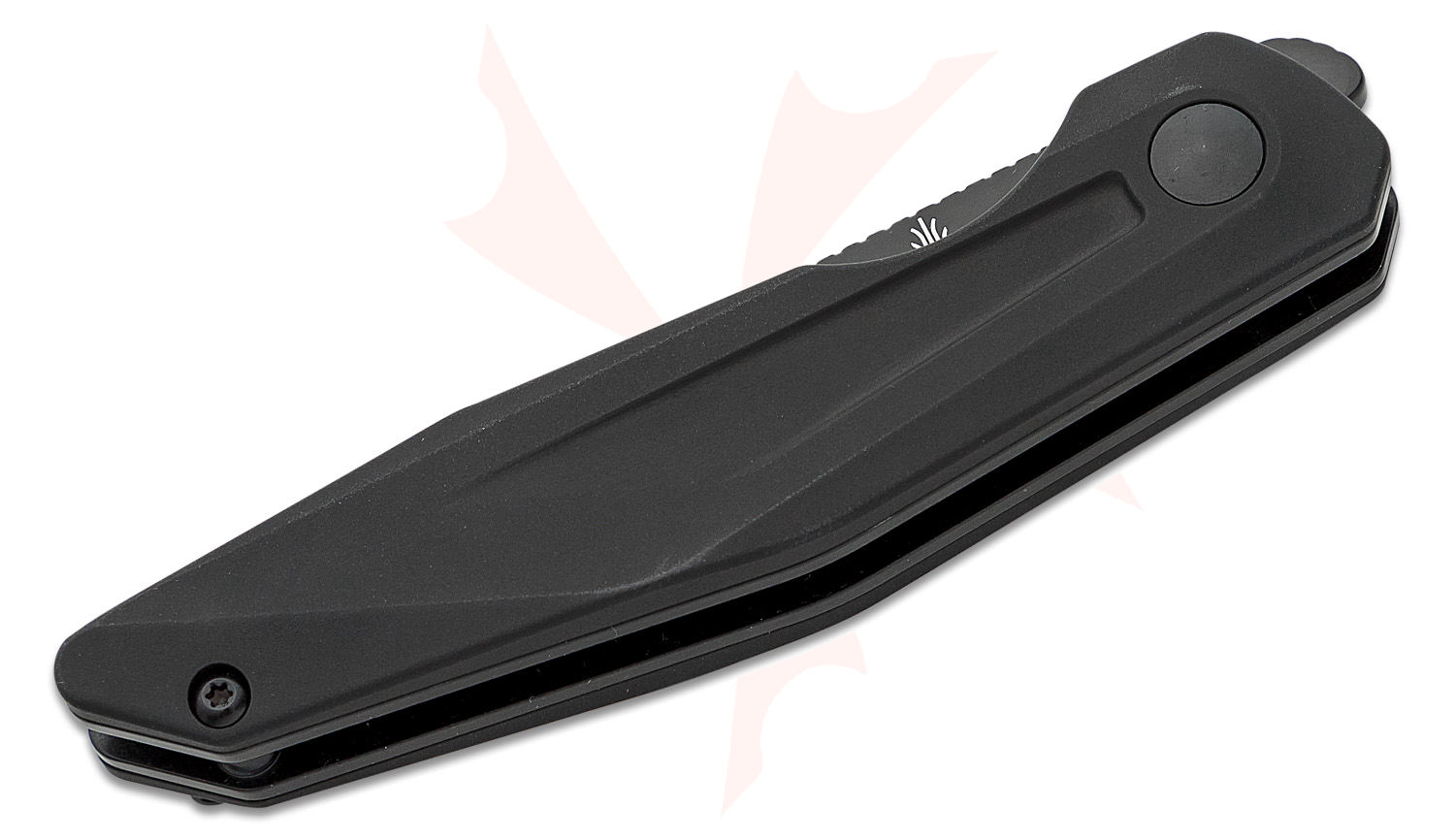 Kizer Cutlery Vanguard Spot Front Flipper Knife 2.91" 154CM Black Clip