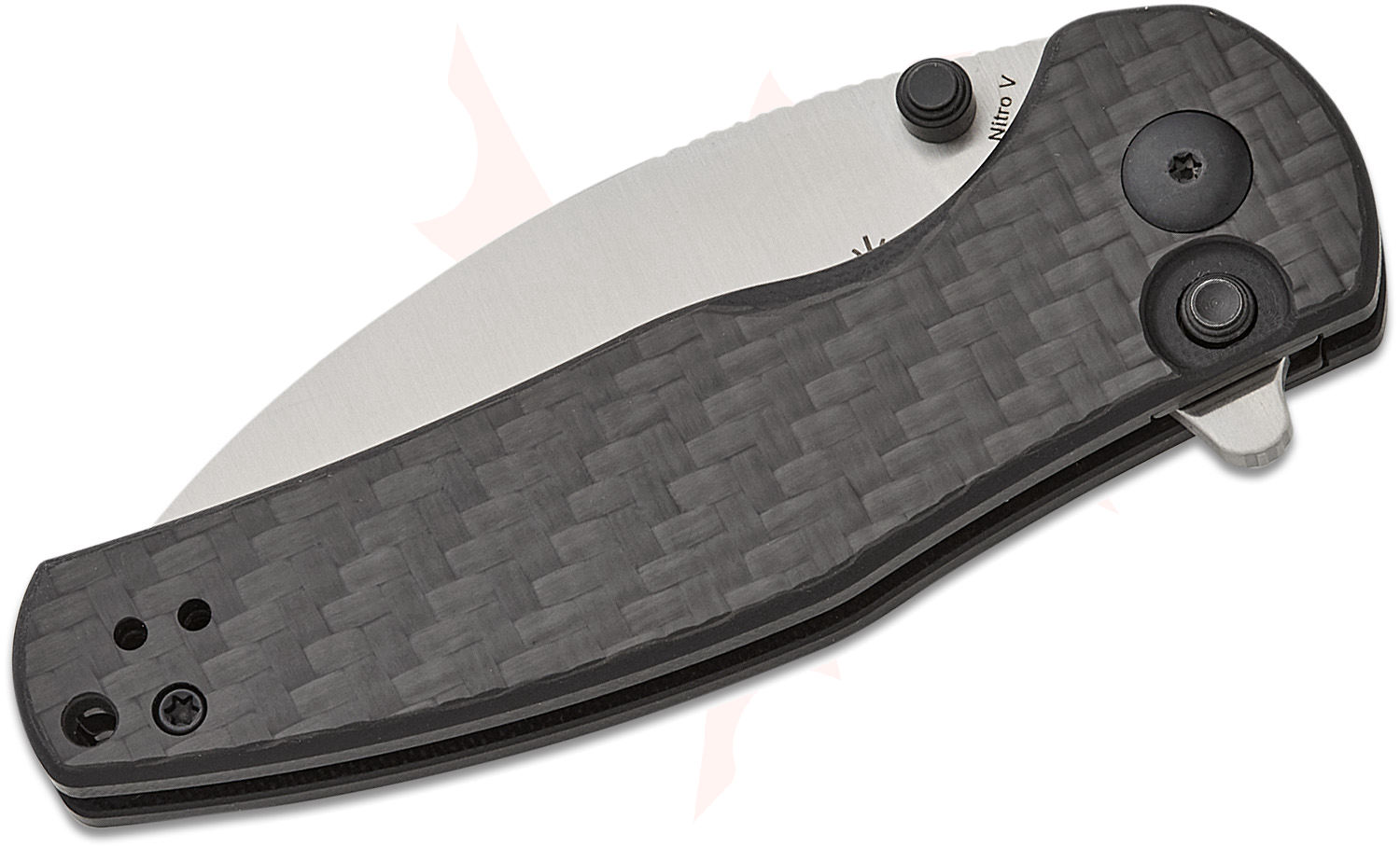 Kizer Cutlery Vanguard Azo Mini Grouper Button Lock Flipper Knife