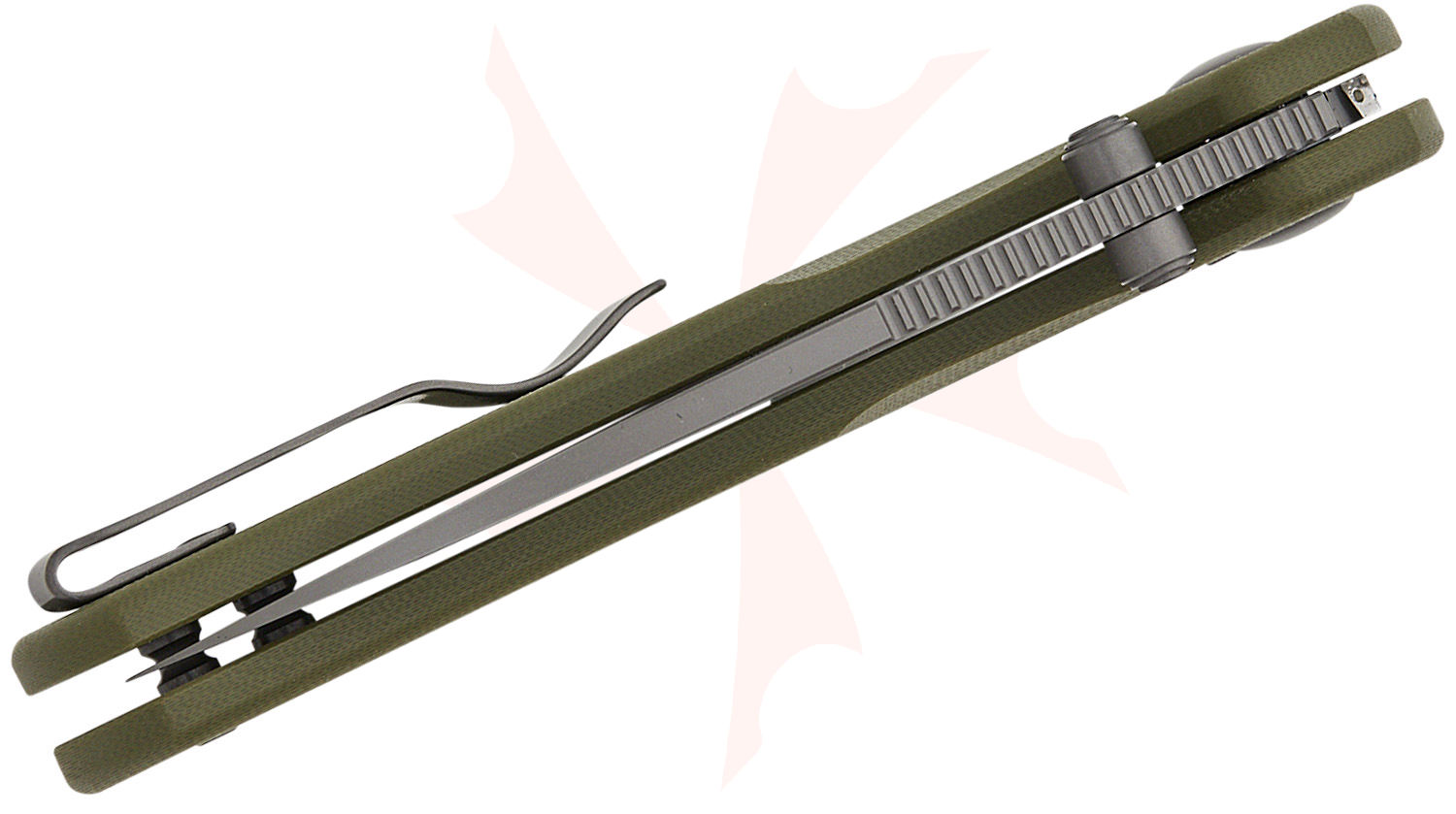 Kizer Cutlery Vanguard Azo Mini Grouper Button Lock Flipper Knife