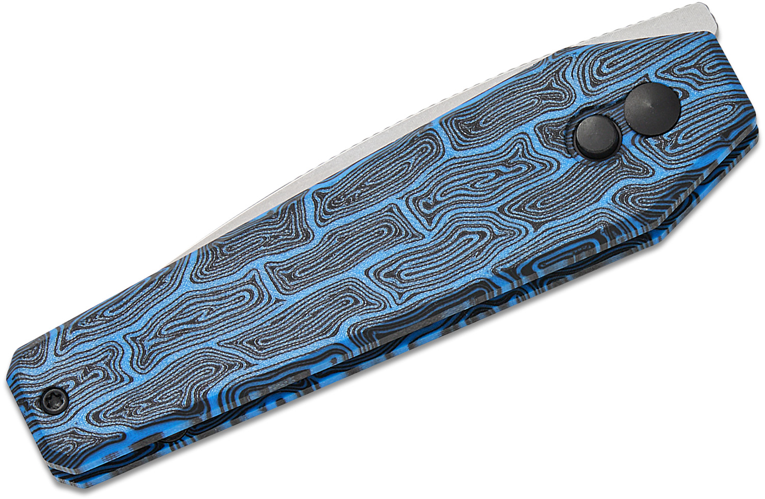 Kizer Cutlery Vanguard Bradley Diaz Tomb Button Lock Front