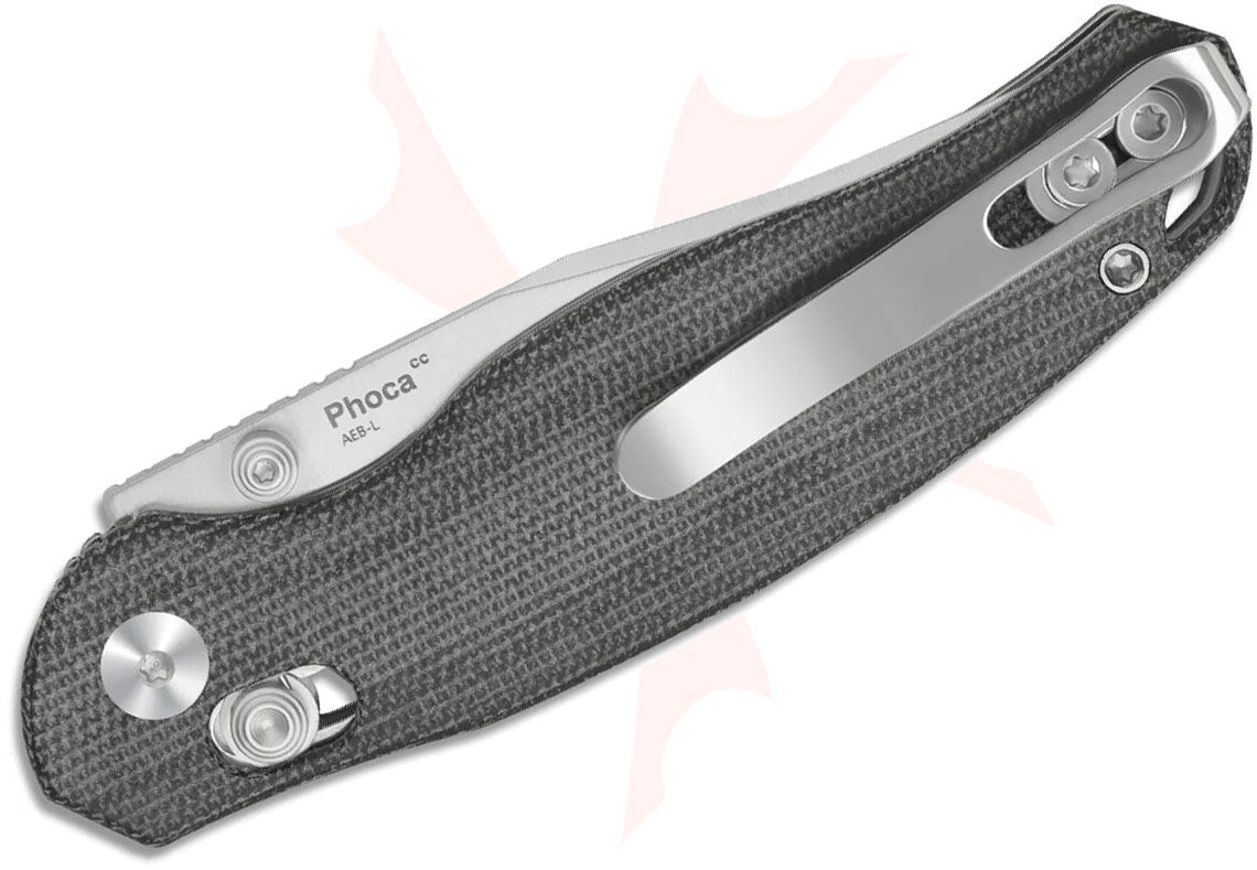 HAKU BLACK×CLEAR Kizer Cutlery Vanguard Phoca CC Clutch Lock Folding Knife