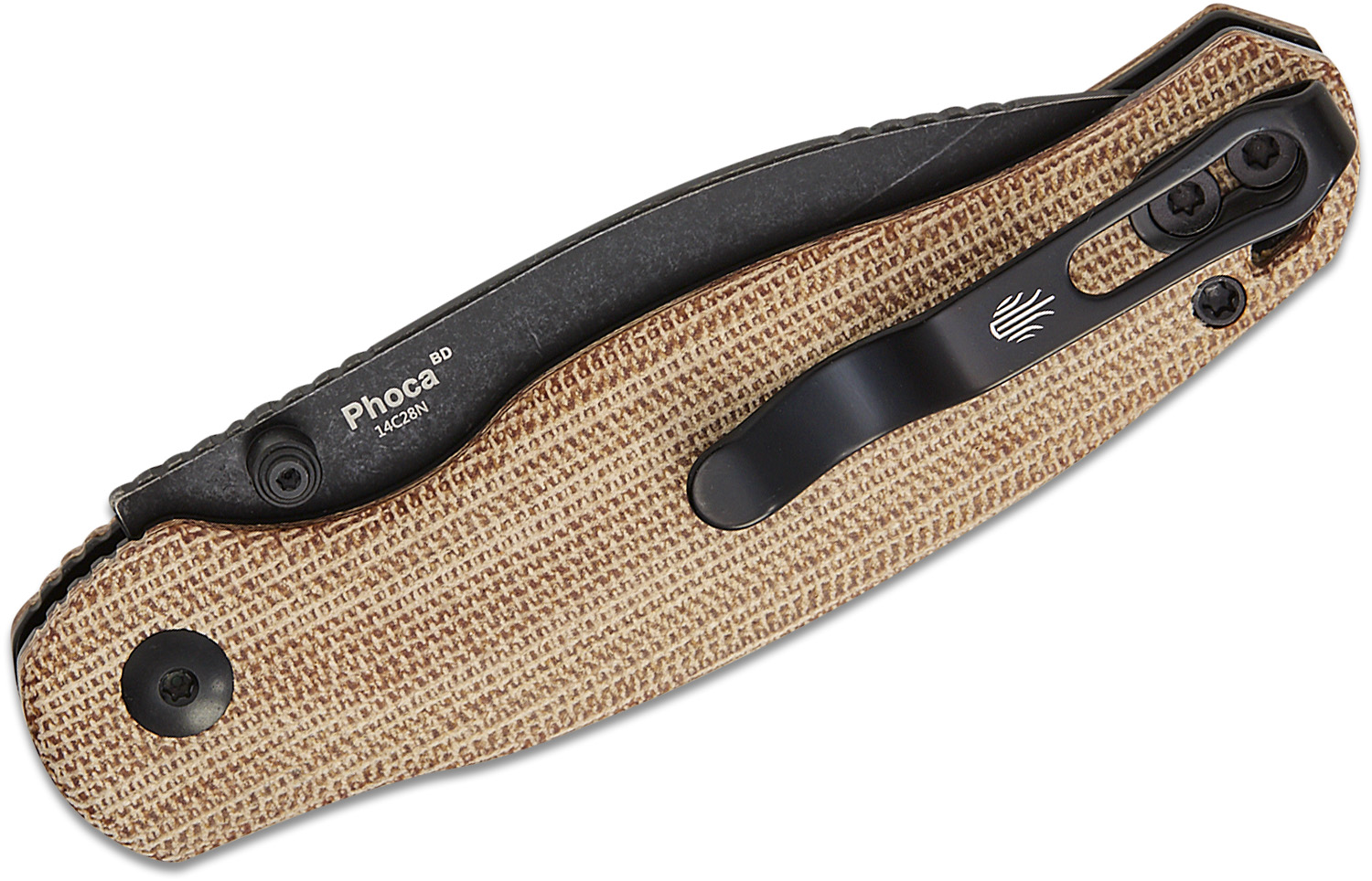 Kizer Cutlery Vanguard Phoca CD Button Liner Lock Folding Knife