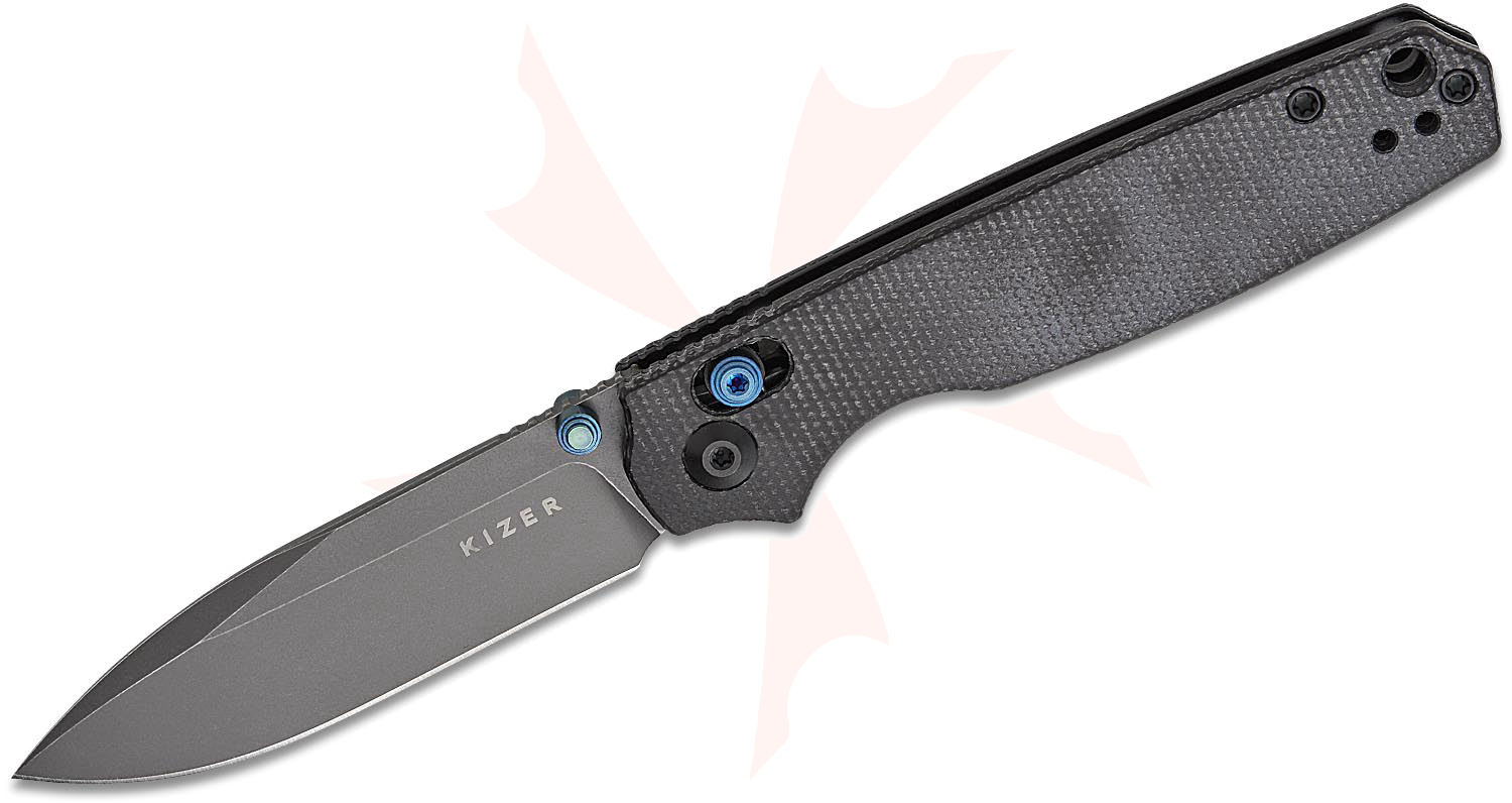 iku　FP ECR／BLK Kizer Cutlery Vanguard Pokiman CD Clutch Lock Folding Knife 3.16