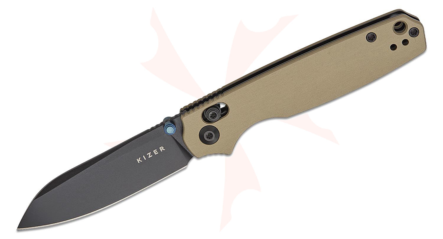Kizer Cutlery Vanguard Pokiman CS Clutch Lock Folding Knife 3.16