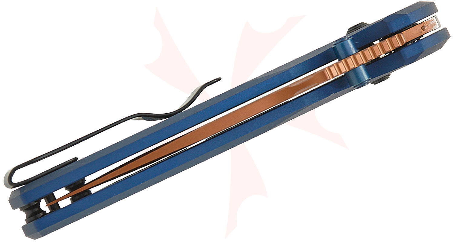 kaisersフッパン紺、金セット(1枚ずつ) Kizer Cutlery Vanguard Maksim Epifantsev Khamsin Clutch Lock