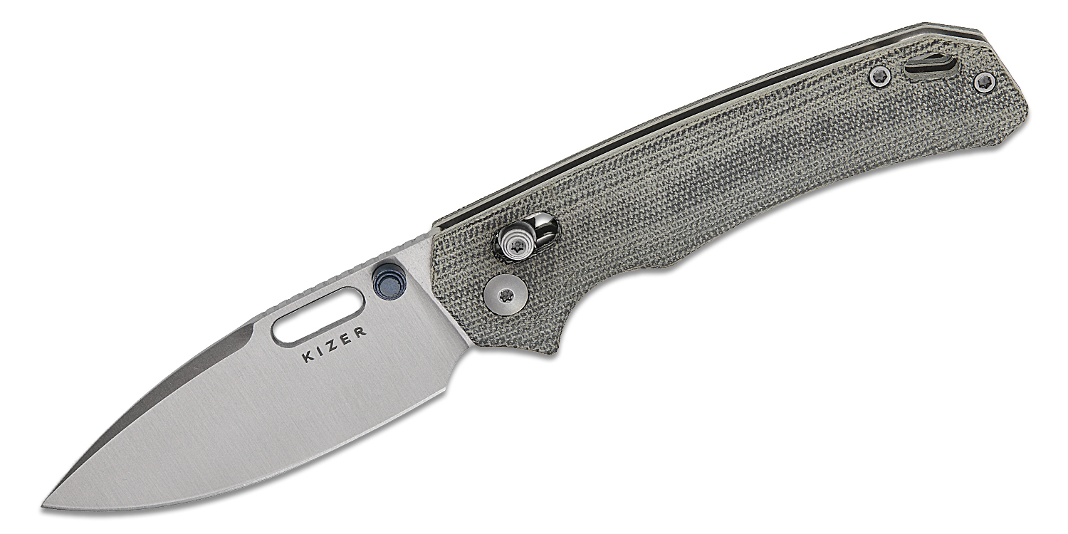 Kizer Cutlery Vanguard Outposter Clutch Lock Folding Knife 3.29