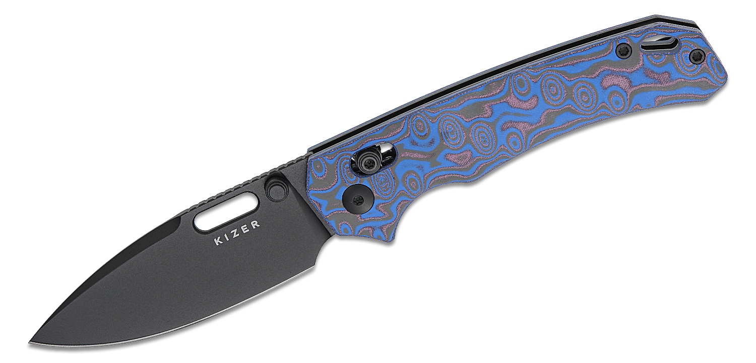 ギャロップ 023/082 Kizer Cutlery Vanguard Outposter Clutch Lock Folding Knife 3.29