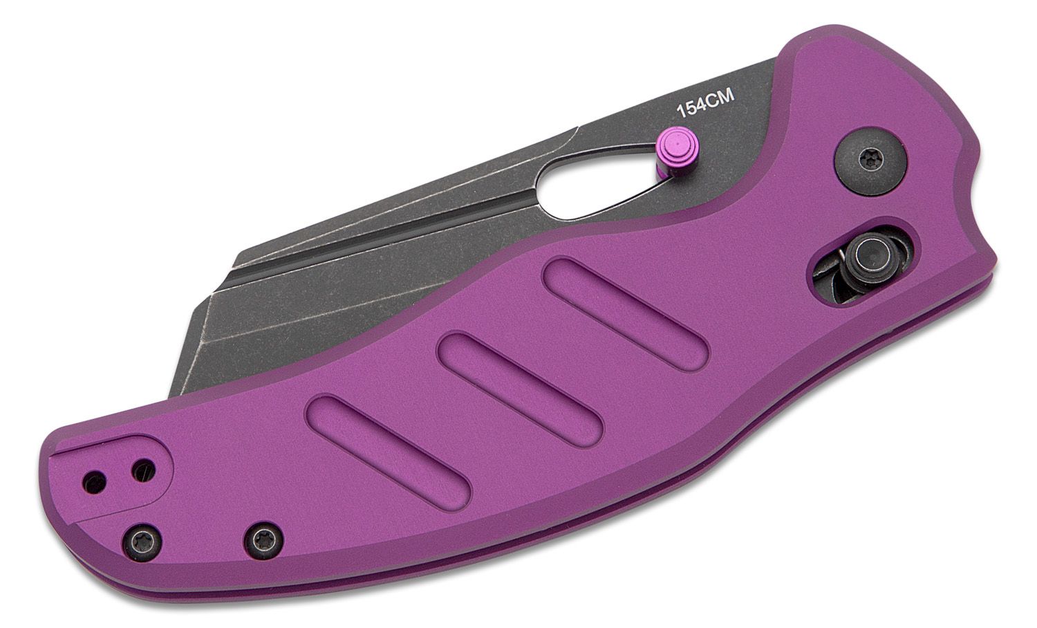 Kizer C01C Sheepdog EDC Knife Purple Aluminium Handle Pocket Knife