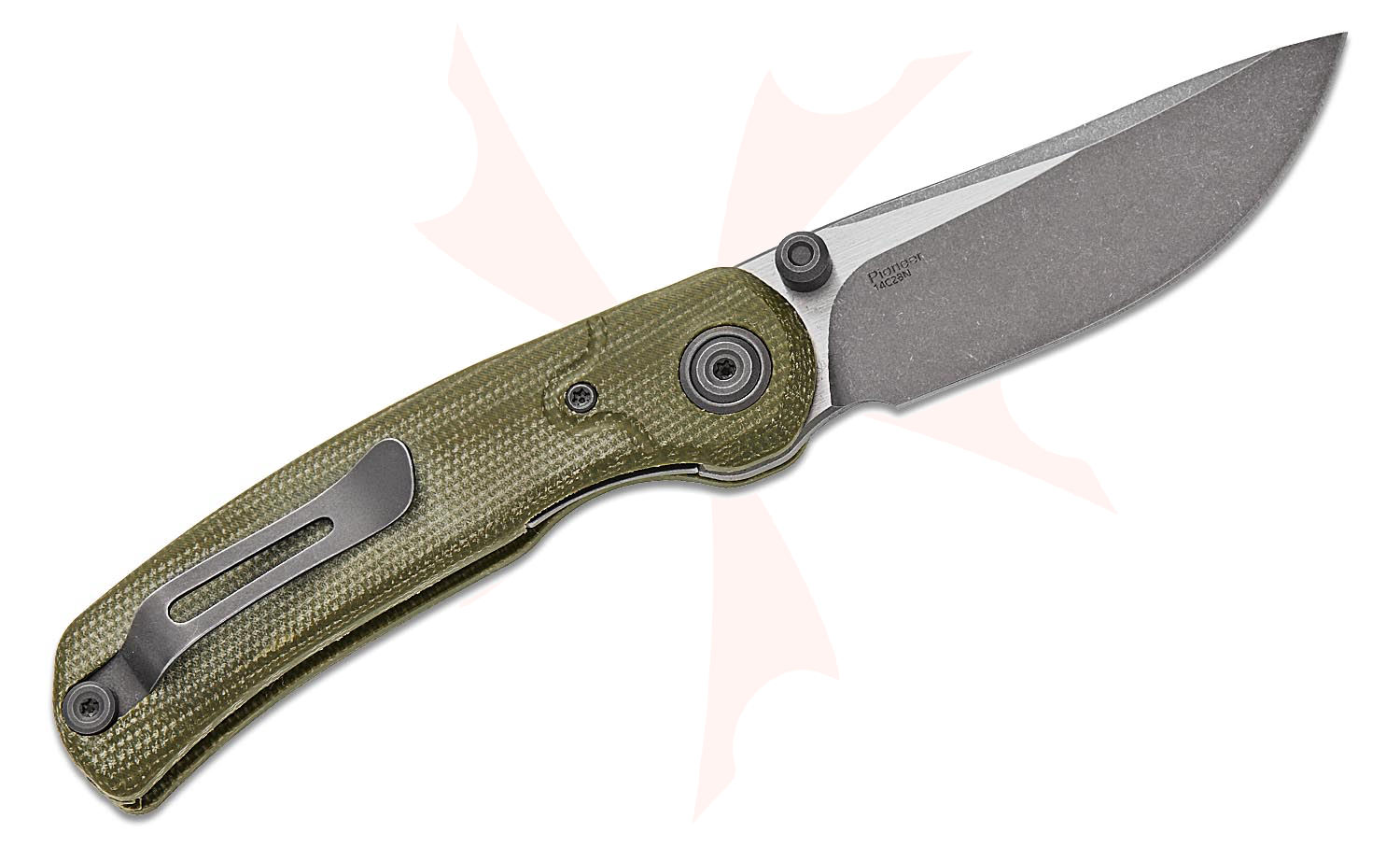 ナイフシザー Kizer Cutlery X-Series PIONEER Front Flipper Knife 3.2