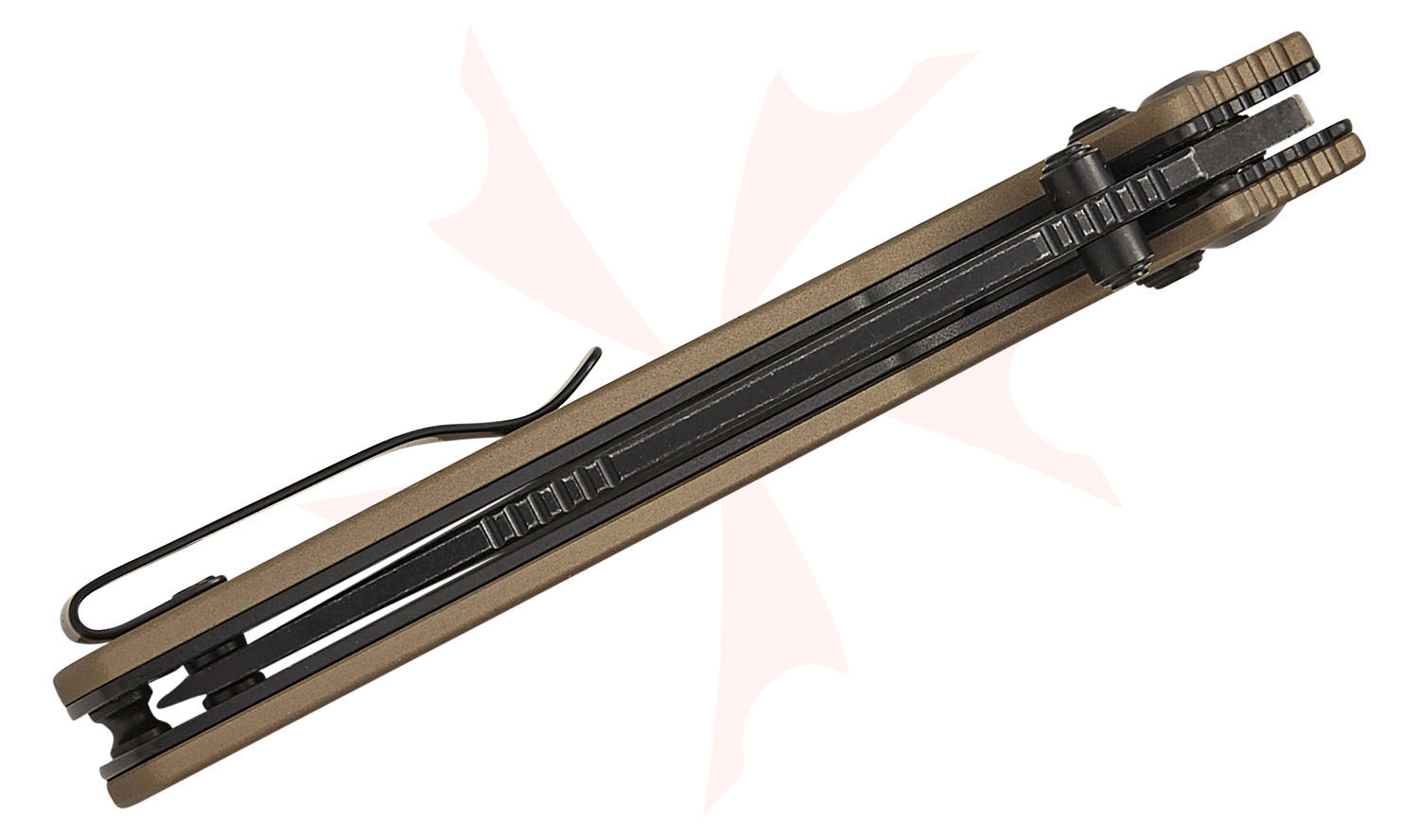 Kizer Cutlery Vanguard Original 2 Clutch Lock Folding Knife 3.2