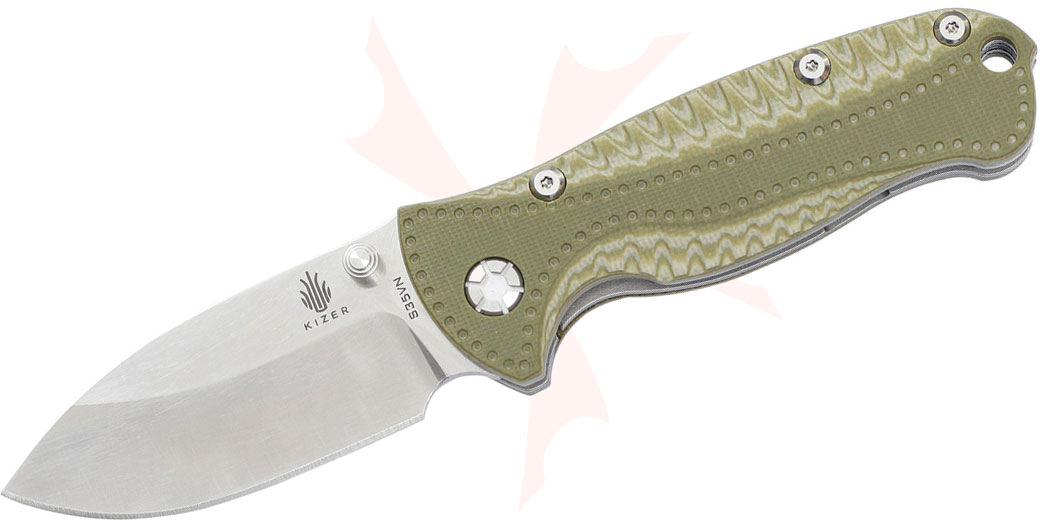 Kizer Cutlery Ki3416A2 GTi Gingrich Design Small Hunter Folding