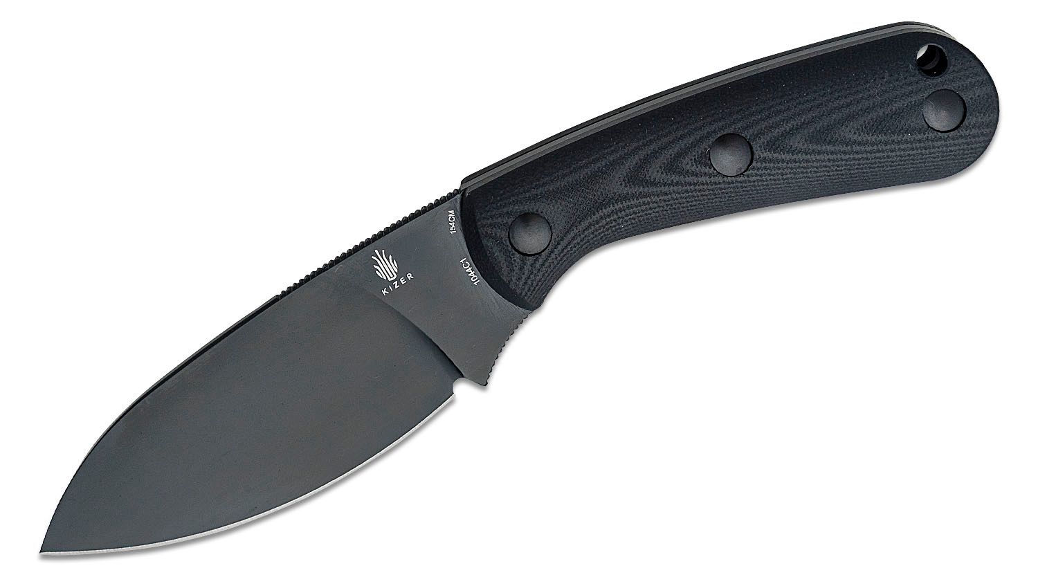 Kizer Cutlery 1044C1 Azo Baby Fixed Blade Knife 3.86