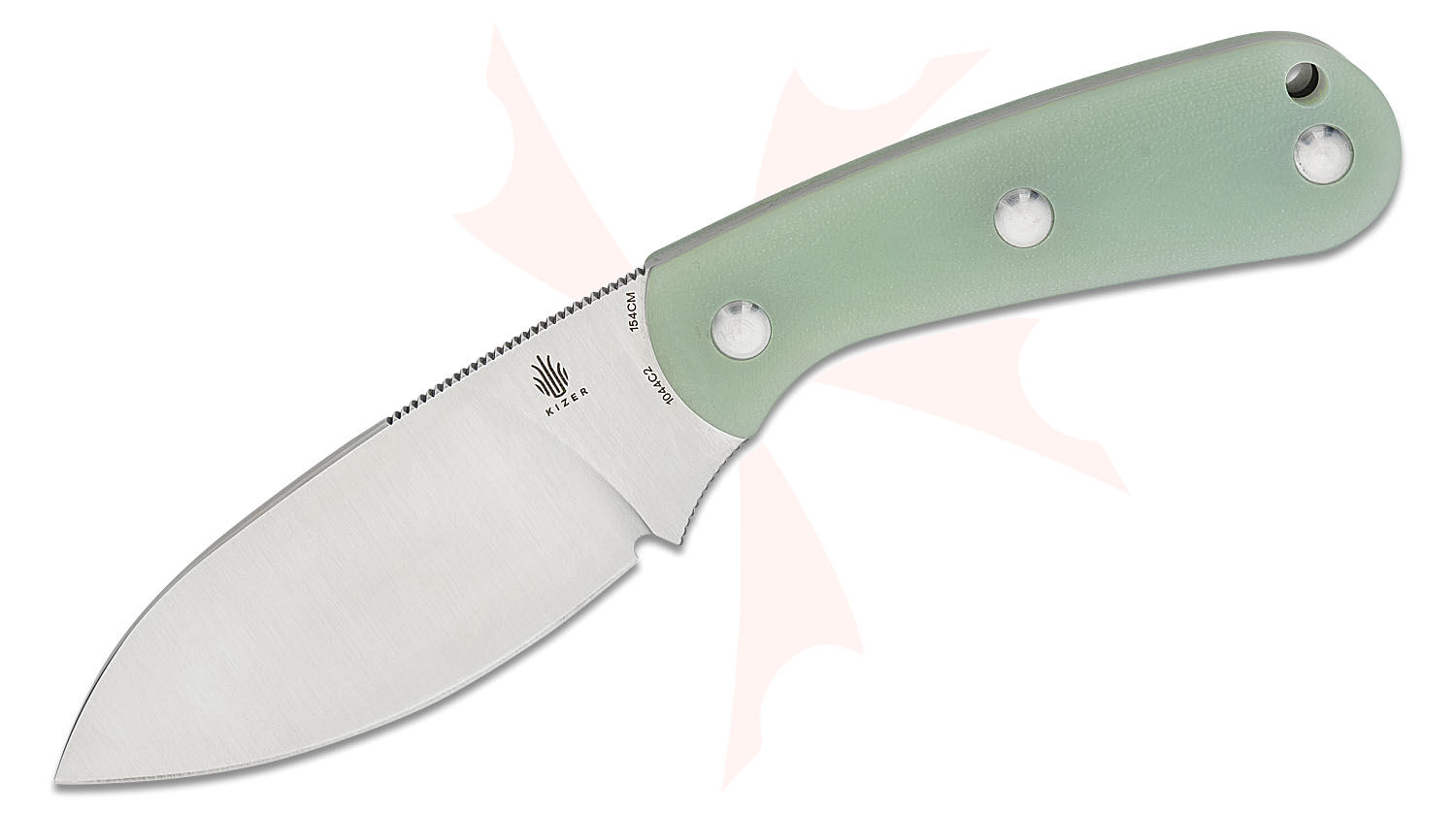 Kizer Cutlery 1044C2 Azo Baby Fixed Blade Knife 3.86