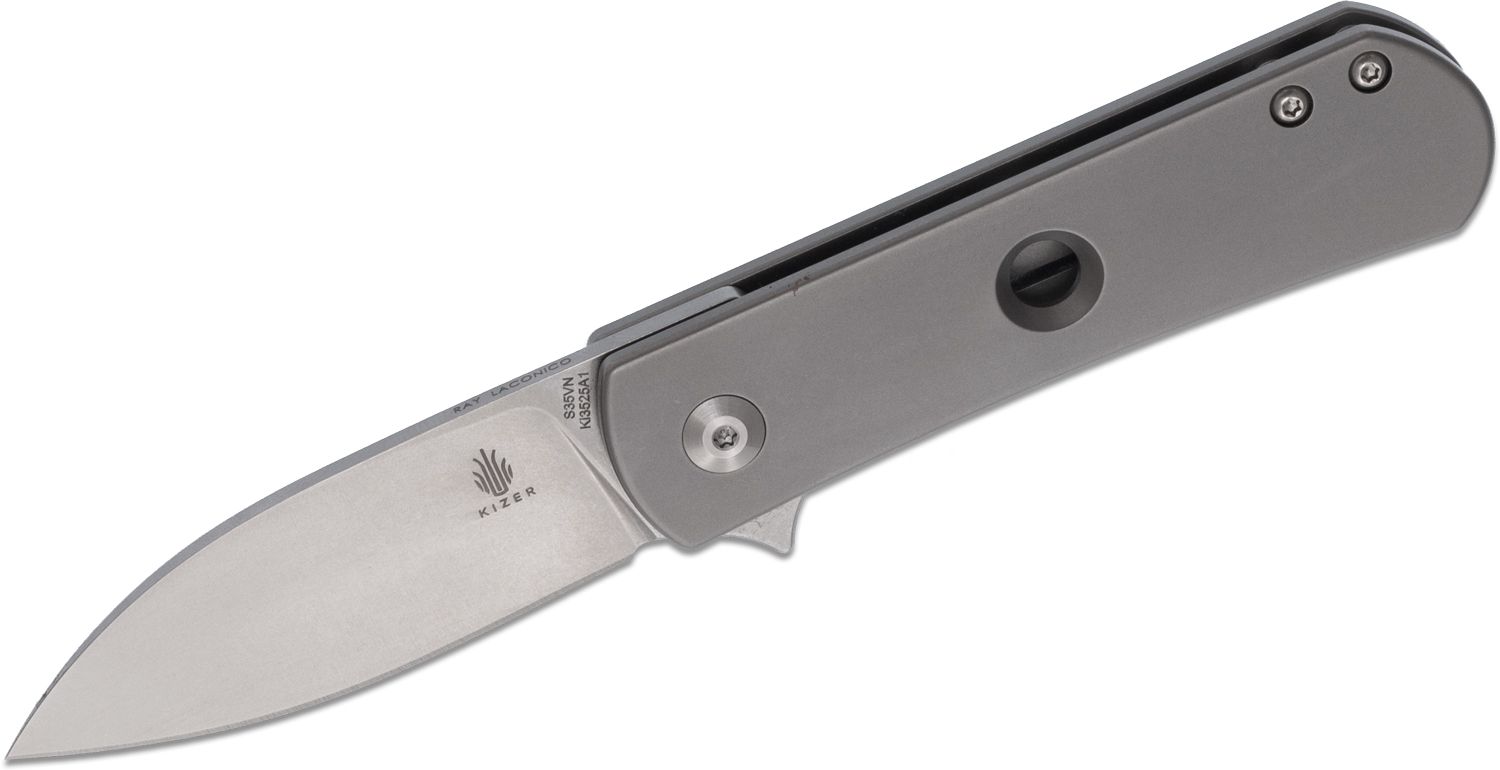 Kizer Cutlery Ki3525A1 Ray Laconico Yorkie Flipper Knife 2.55" S35VN ...