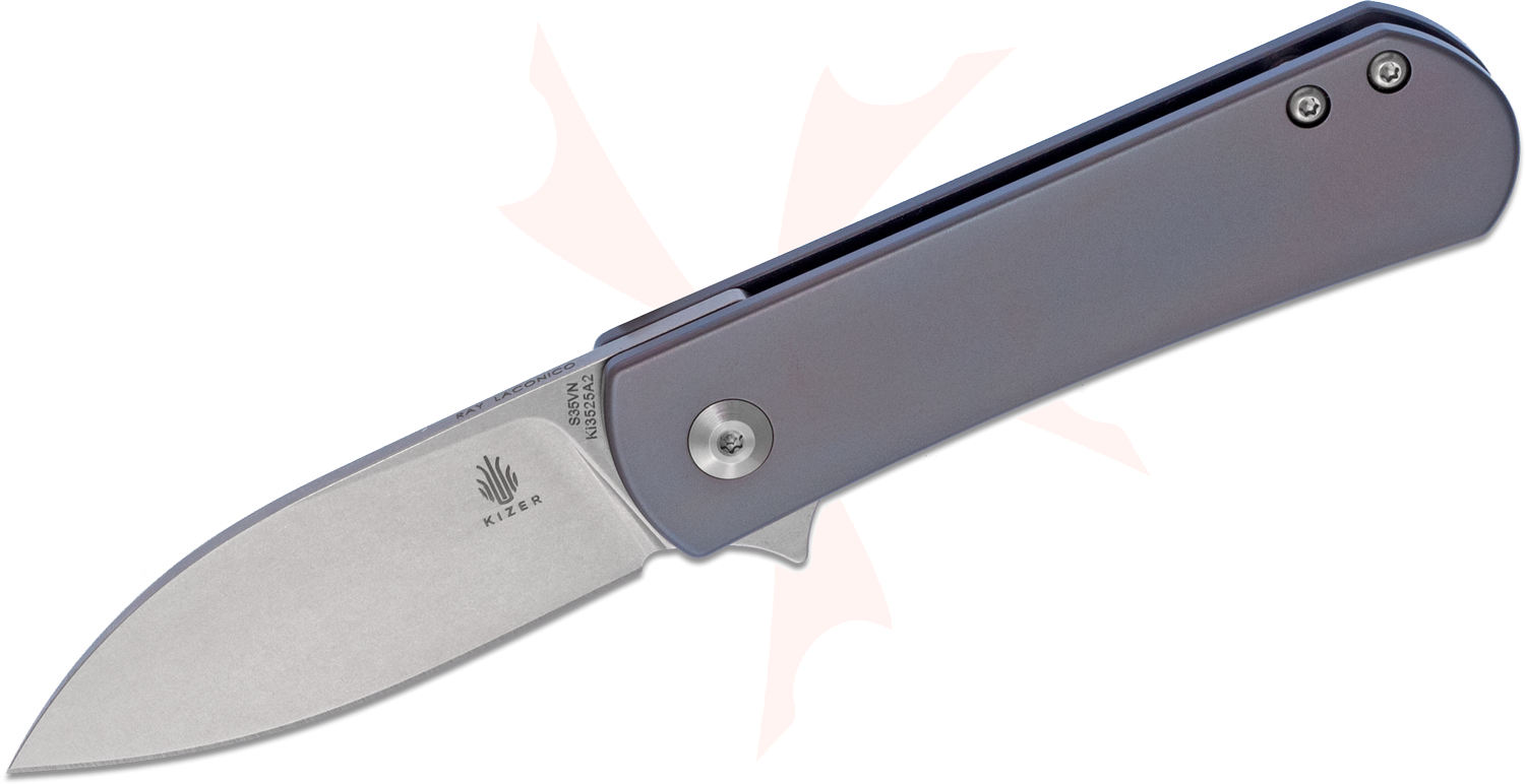 Kizer Cutlery Ki3525A2 Ray Laconico Yorkie Flipper Knife 2.55  