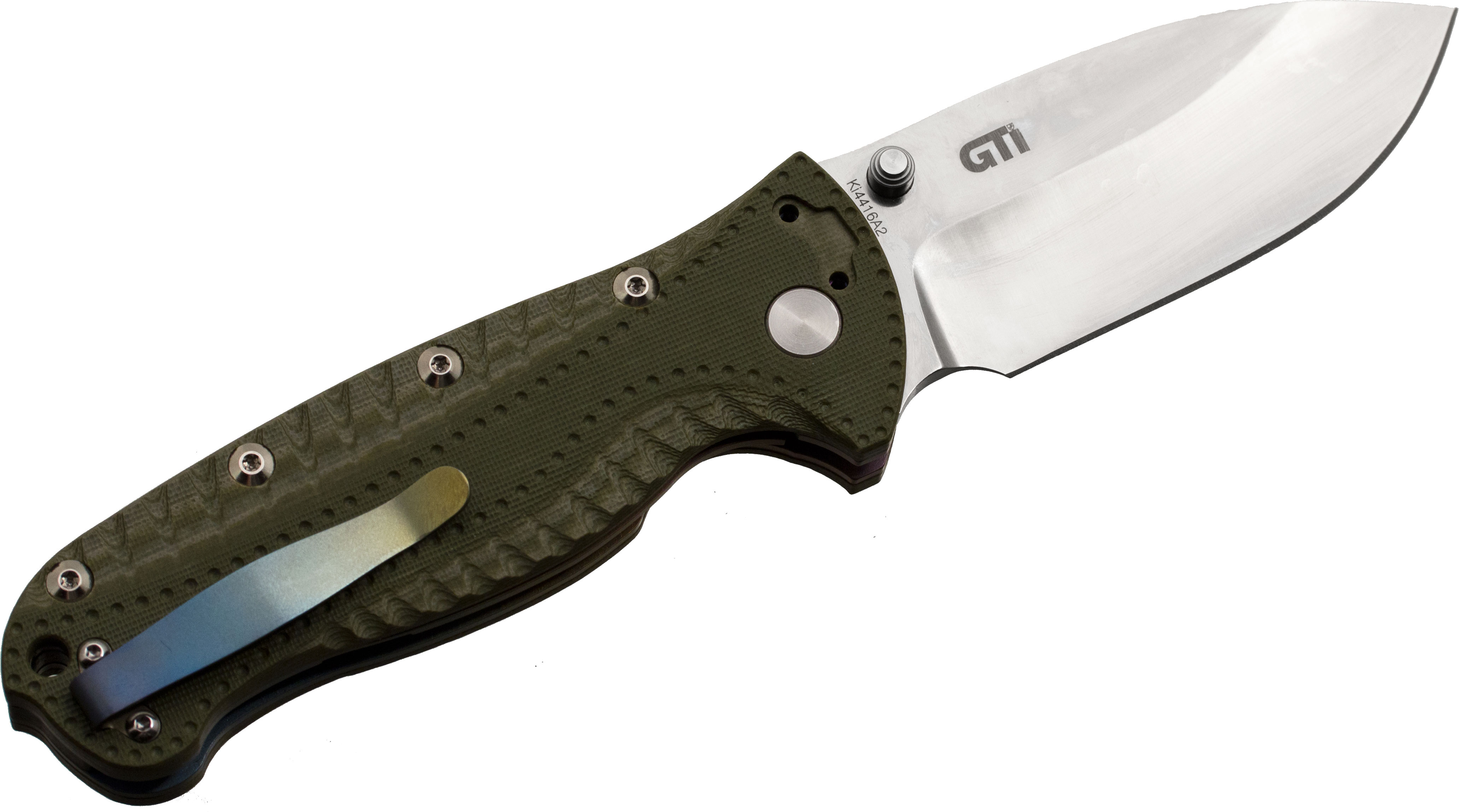 Kizer Cutlery Ki4416A2 GTi Gingrich Design Large Hunter Folding