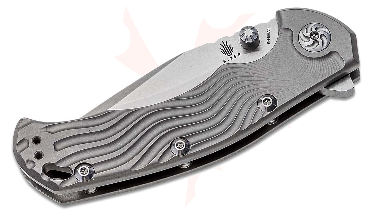 Kizer Cutlery Ki4456Ti1 TomCat Knives River Cat Flipper 3.34