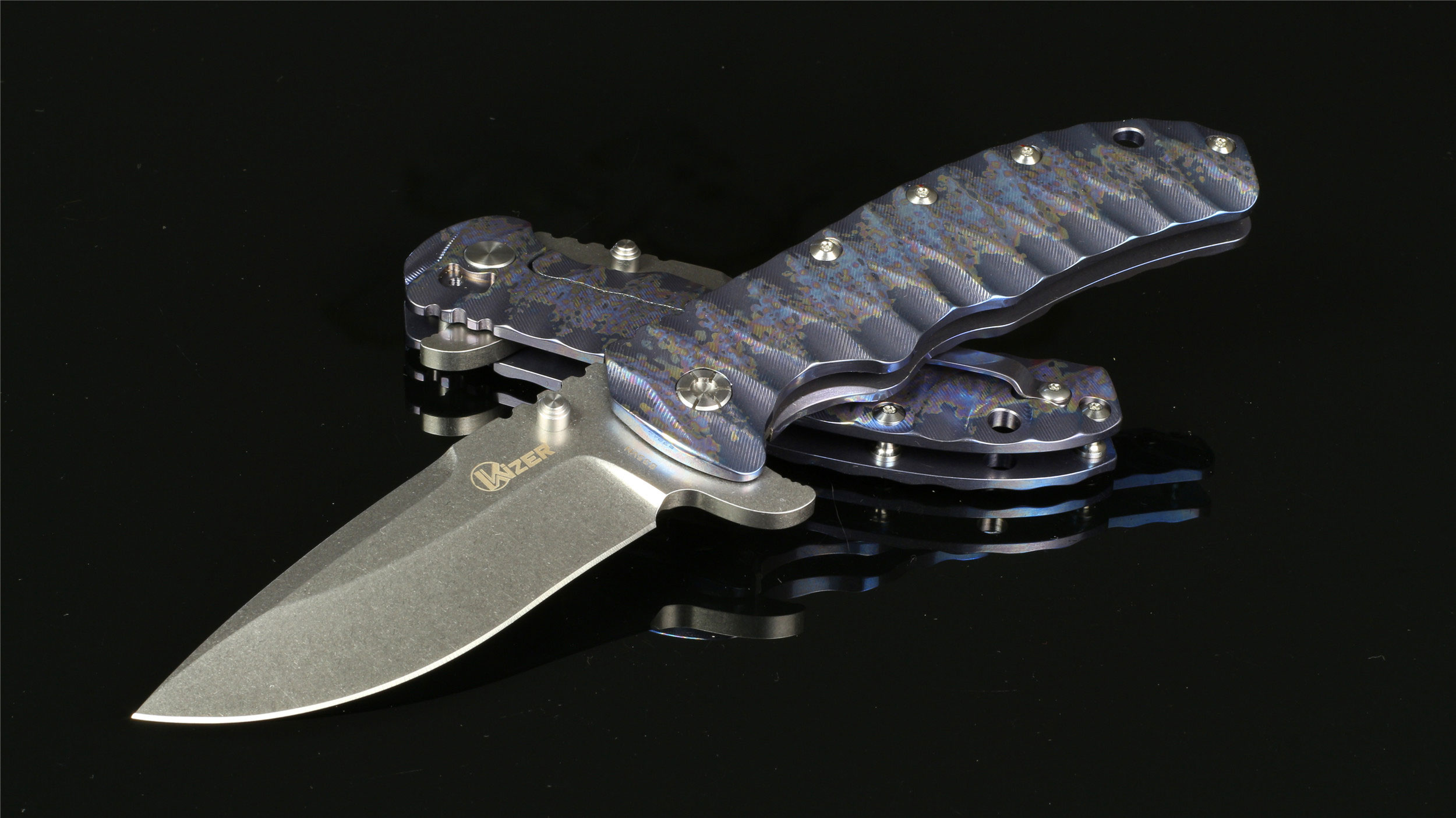 KIRIN製「Premier Editions」 Kizer Cutlery Ki5401A1 V3 Magnum Flipper 4.17