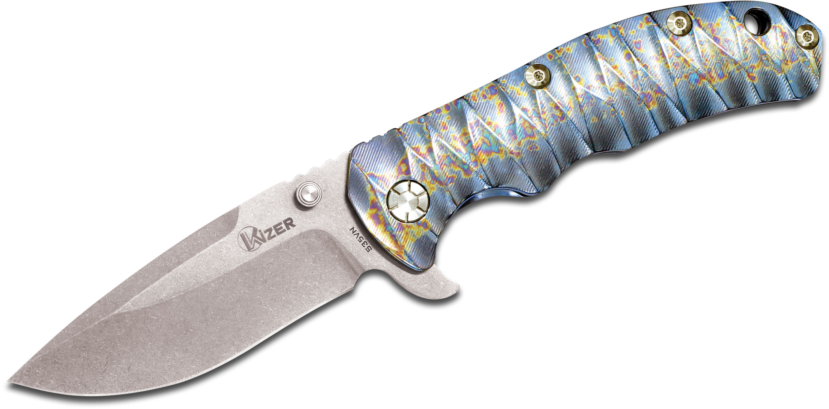 KIRIN製「Premier Editions」 Kizer Cutlery Ki5401A1 V3 Magnum Flipper 4.17