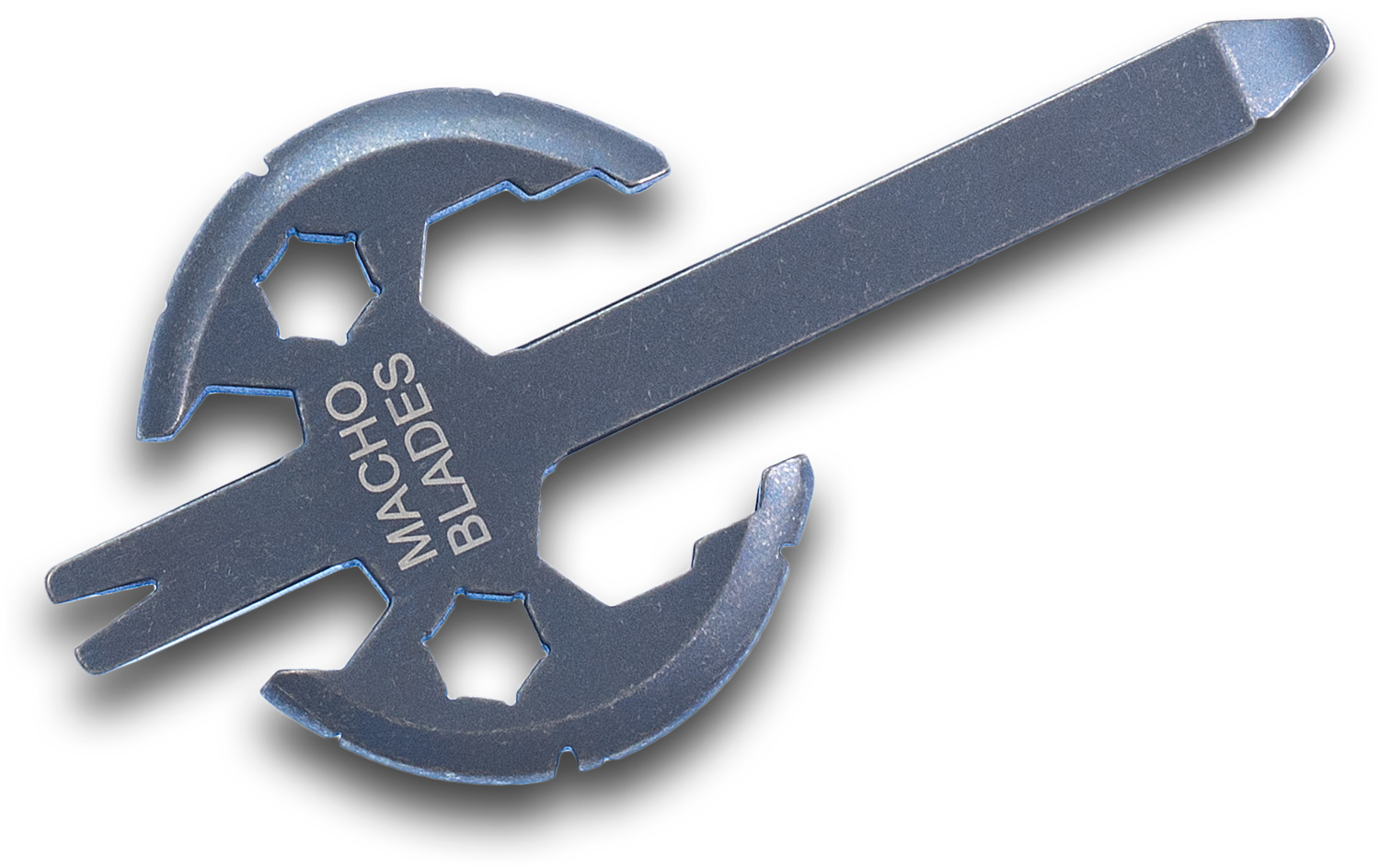 Kizer Cutlery T109 Pry-Axe Titanium Keychain Multi-Tool, 3.5