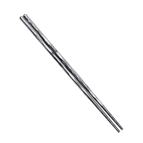 Kizer Ti-Chop Set of Milled Titanium Chop Sticks 8.58" Overall Chopsticks 