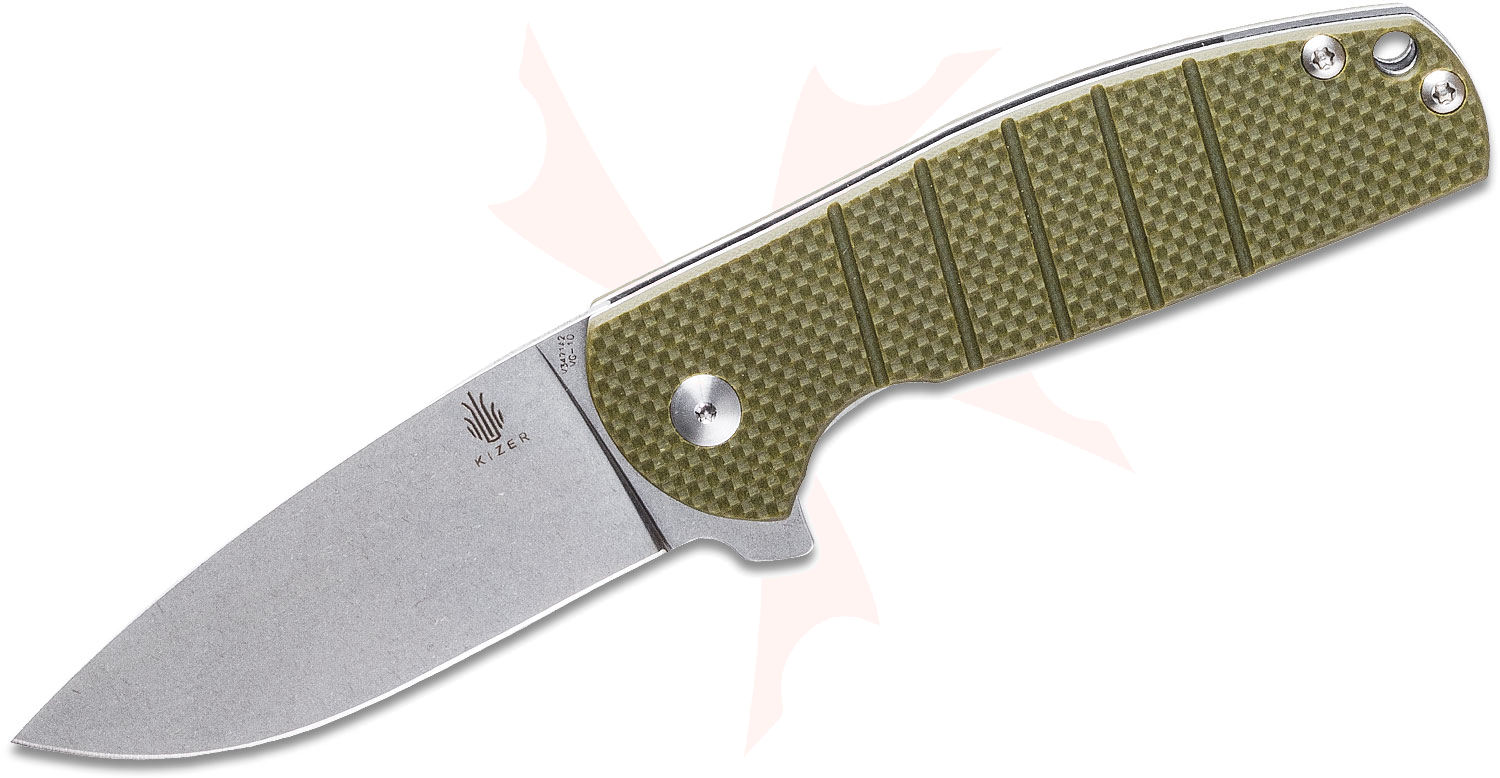 Kizer Cutlery Vanguard V3471A2 Ray Laconico Gemini Flipper 3.125