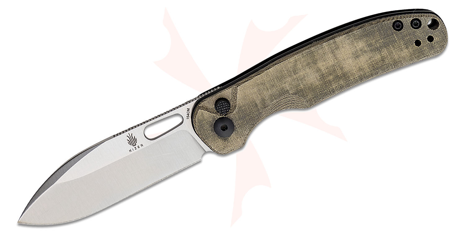 Kizer Cutlery Vanguard Azo HIC-CUP Flipper Knife 3.15