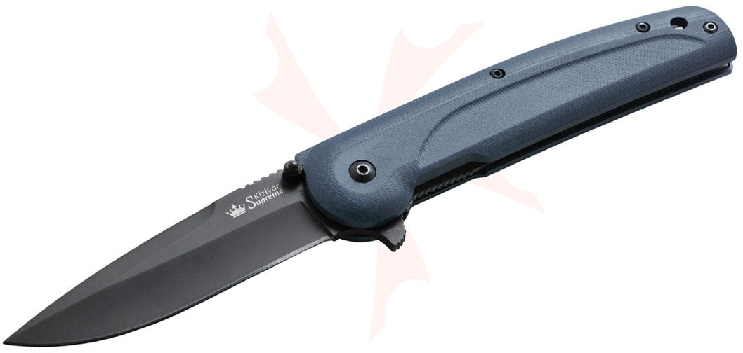 Kizlyar Supreme Biker Z AUS8 Folding Knife 3.6