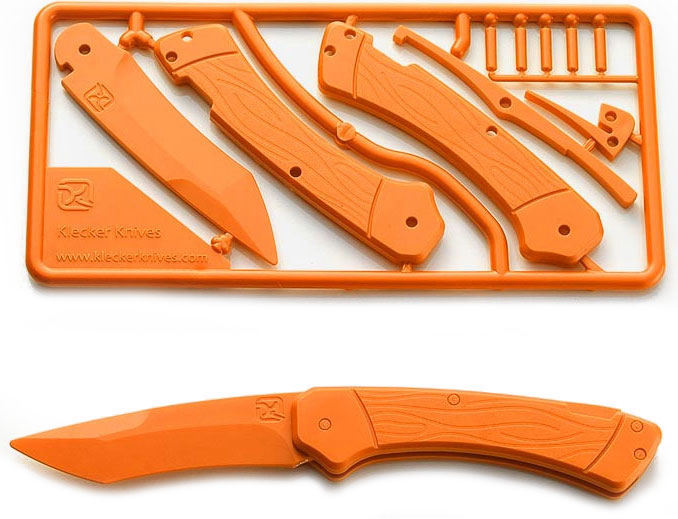 Klecker Trigger Folding Plastic Knife Kit 3.2