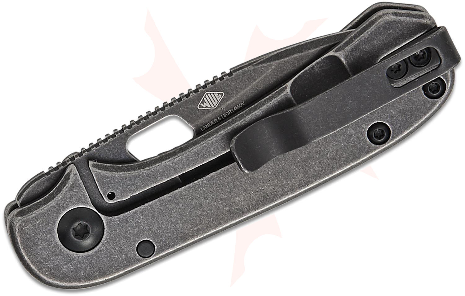 Knafs Co. Lander 5 Frame Lock Folding Knife 2.2