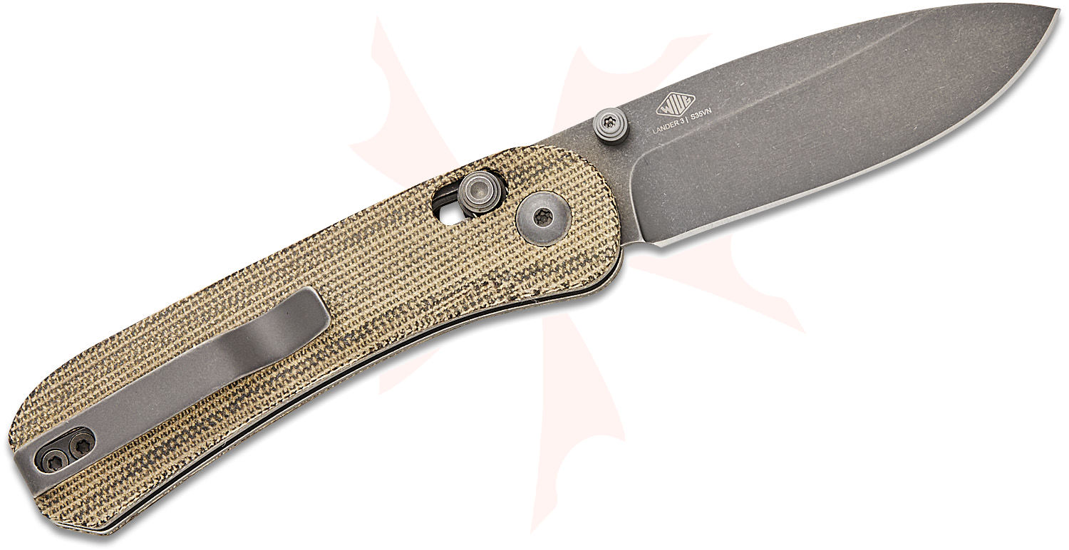 Knafs Co. Lander 3 Clutch Lock Folding Knife 2.75