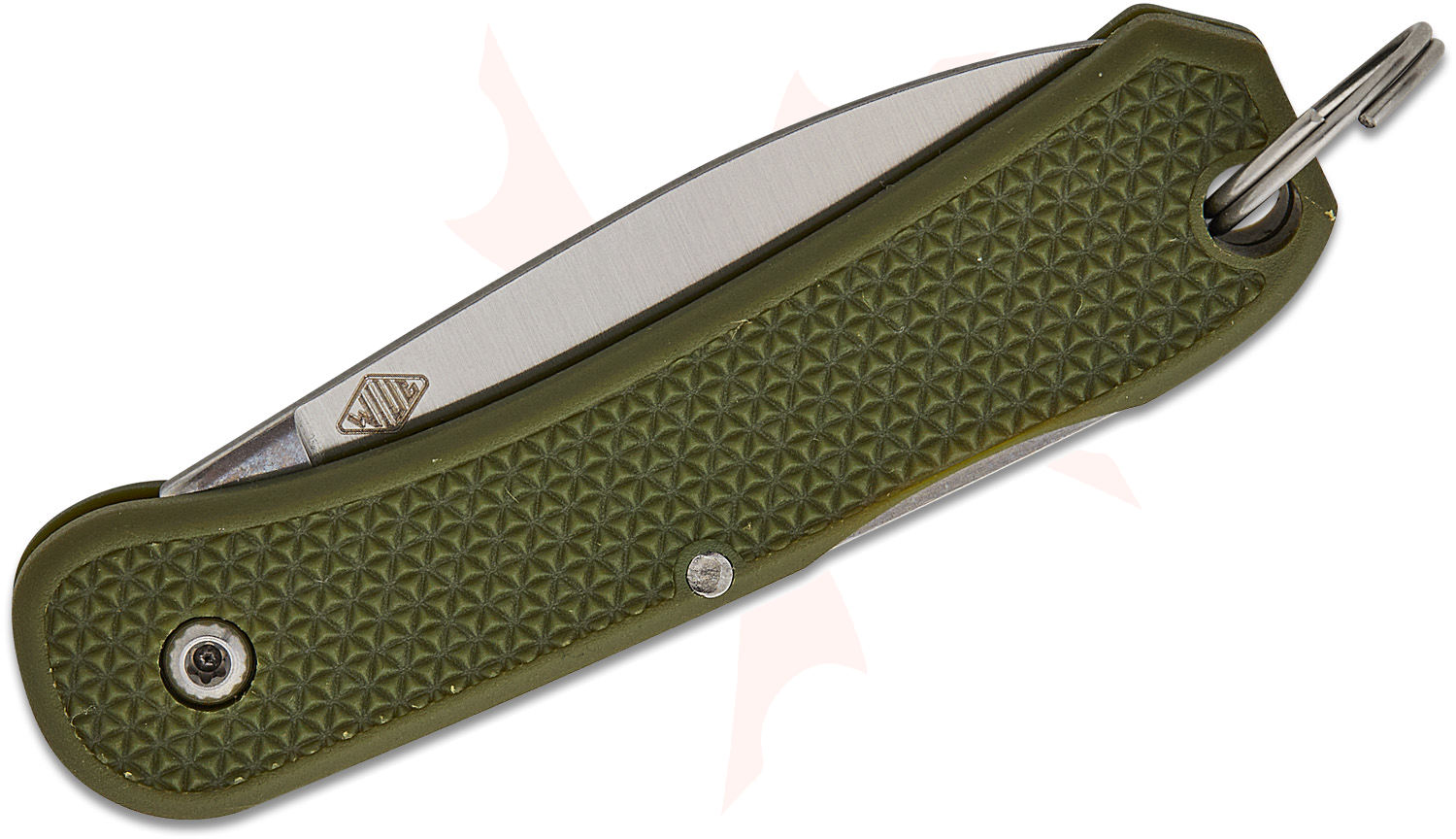 Knafs Co. Lander 6 Keychain Lockback Folding Knife 1.55