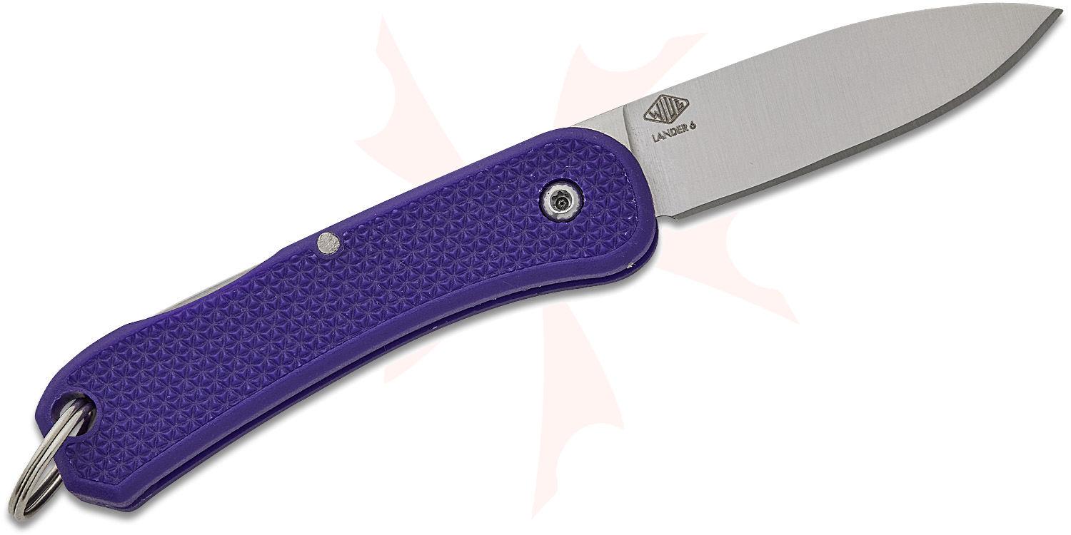 Knafs Co. Lander 6 Keychain Lockback Folding Knife 1.55
