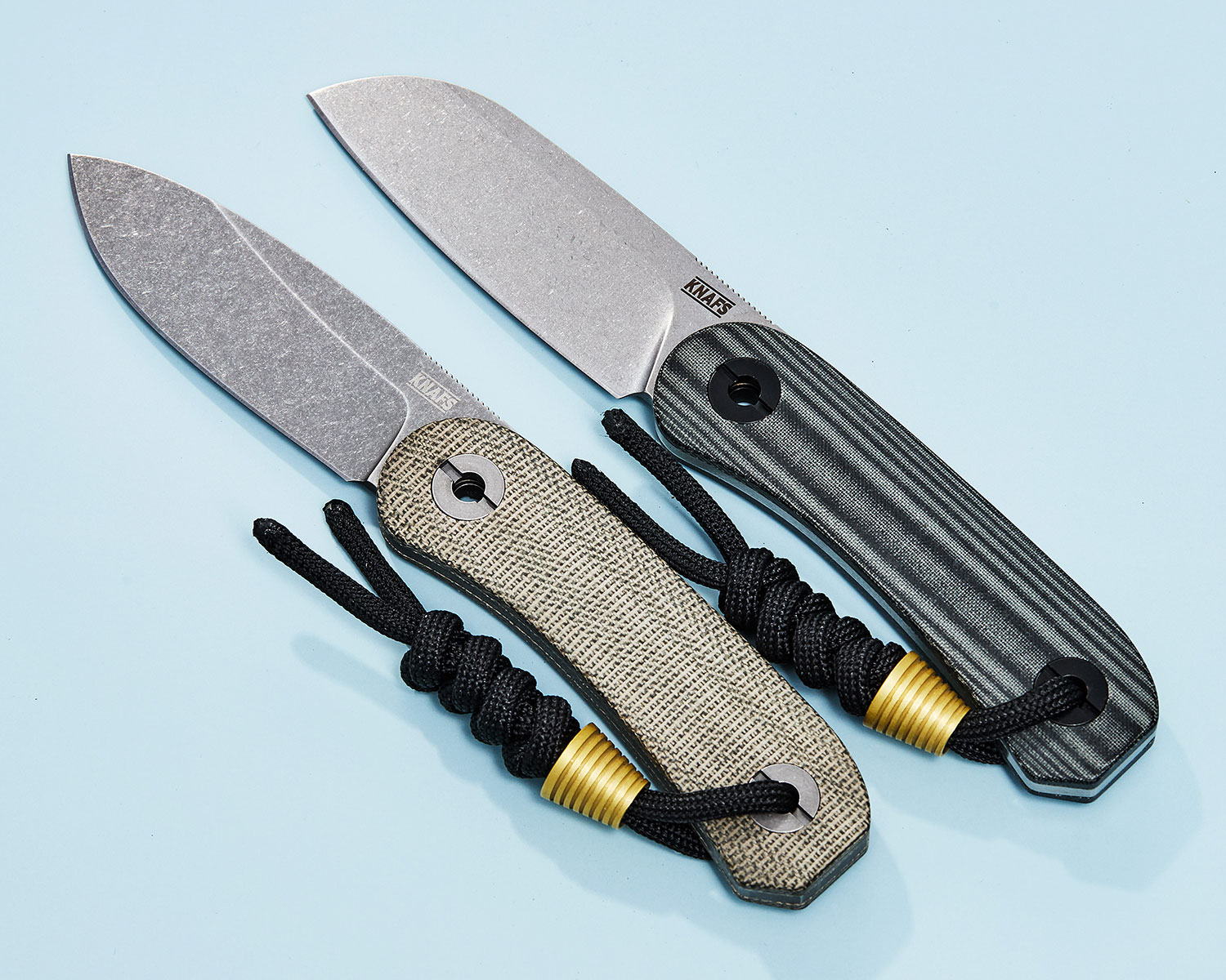 Knafs Co. Lander 4 Black Sheep EDC Fixed Blade Knife 2.6