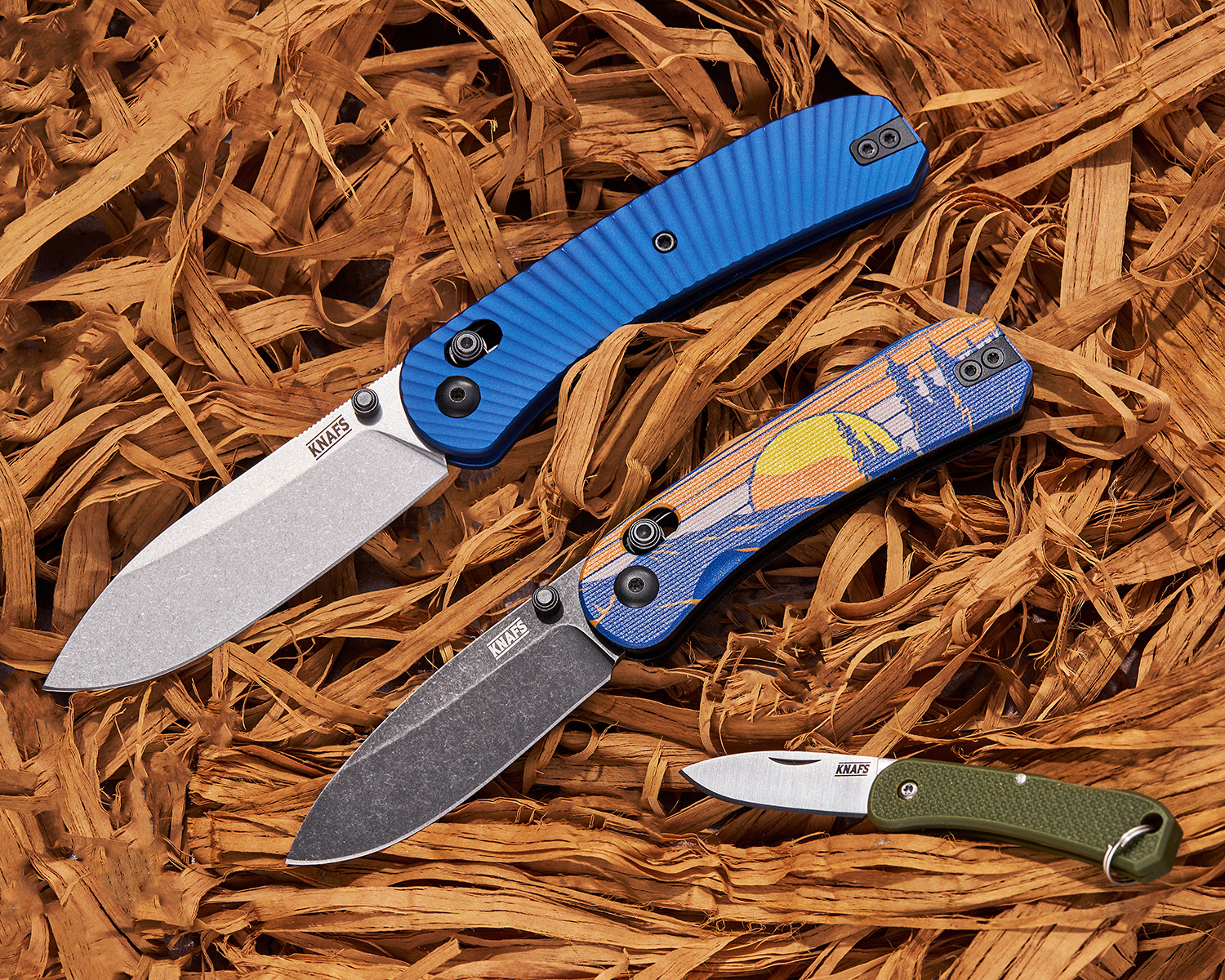 Knafs Co. Lander 2 Clutch Lock Folding Knife 3.25