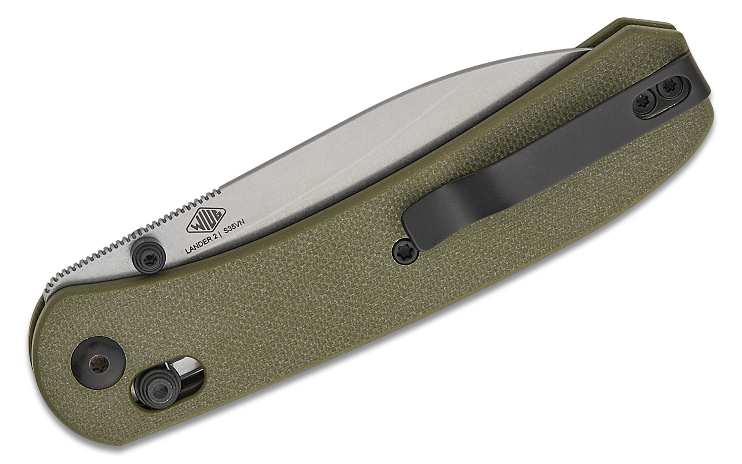 Knafs Co. Lander 2 Clutch Lock Folding Knife 3.25