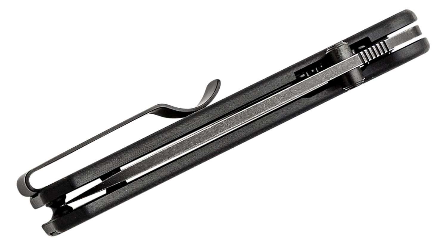 Lander 1 Pocket Knife - Black G10 - D2 – Knafs