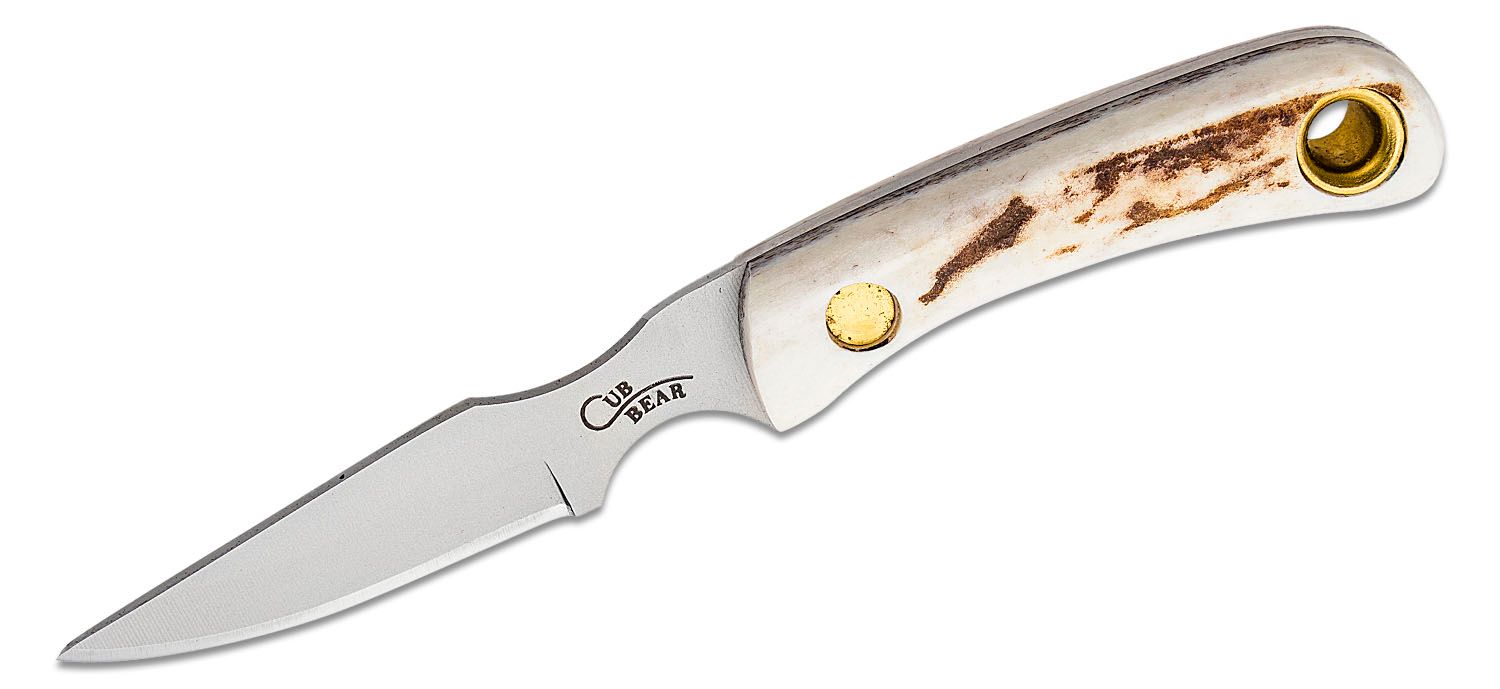 Knives of Alaska Light Hunter / Cub Bear Combination Knife Set(D2 /  SureGrip™) W/Dual Leather