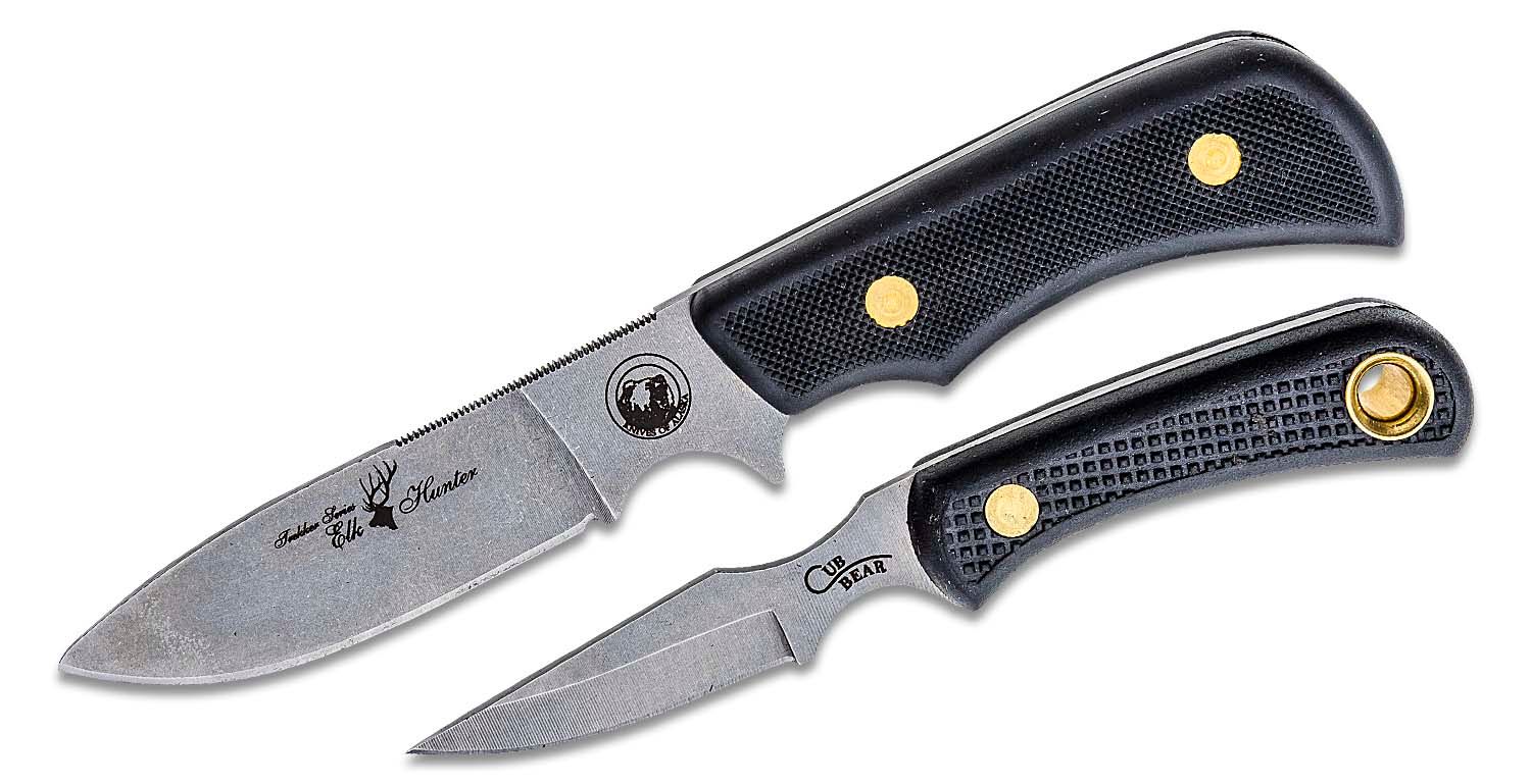 Knives of Alaska Trekker Elk Hunter/Cub Bear Combination Fixed Blade