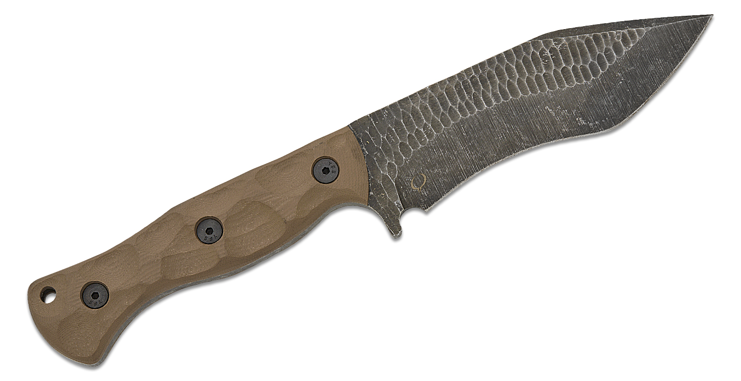 Kronos Knives Allen Arment Achilles USA-Made Fixed Blade Knife 4.8