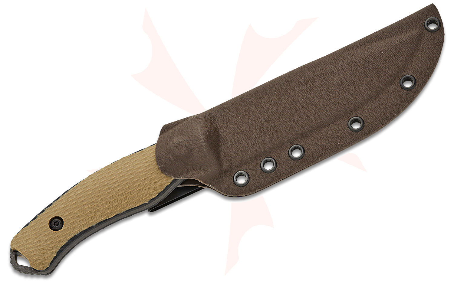 Kronos Knives Ken Onion MaxHunter Fixed Blade Knife 4.84