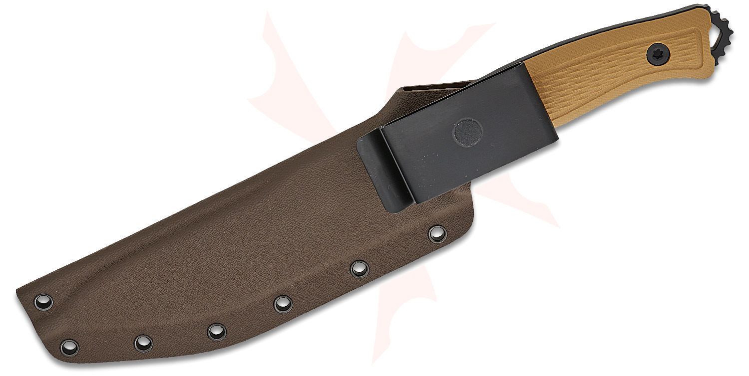 Kronos Knives Ken Onion TrueDefender Fixed Blade Knife 6.1