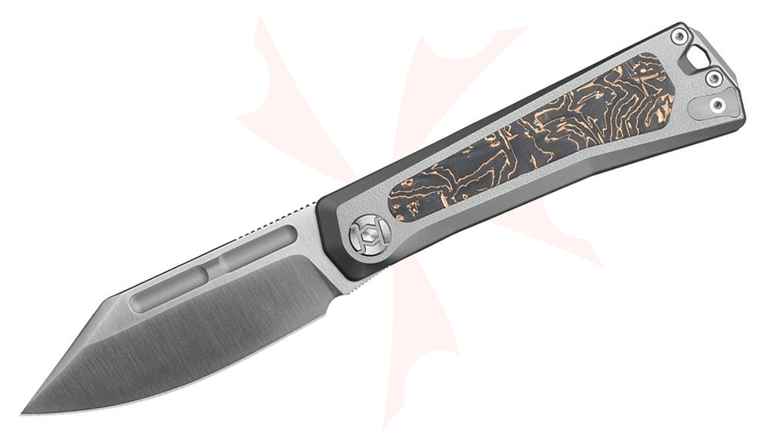 Kunwu Knives Geezer Slipjoint Folding Knife 3.22