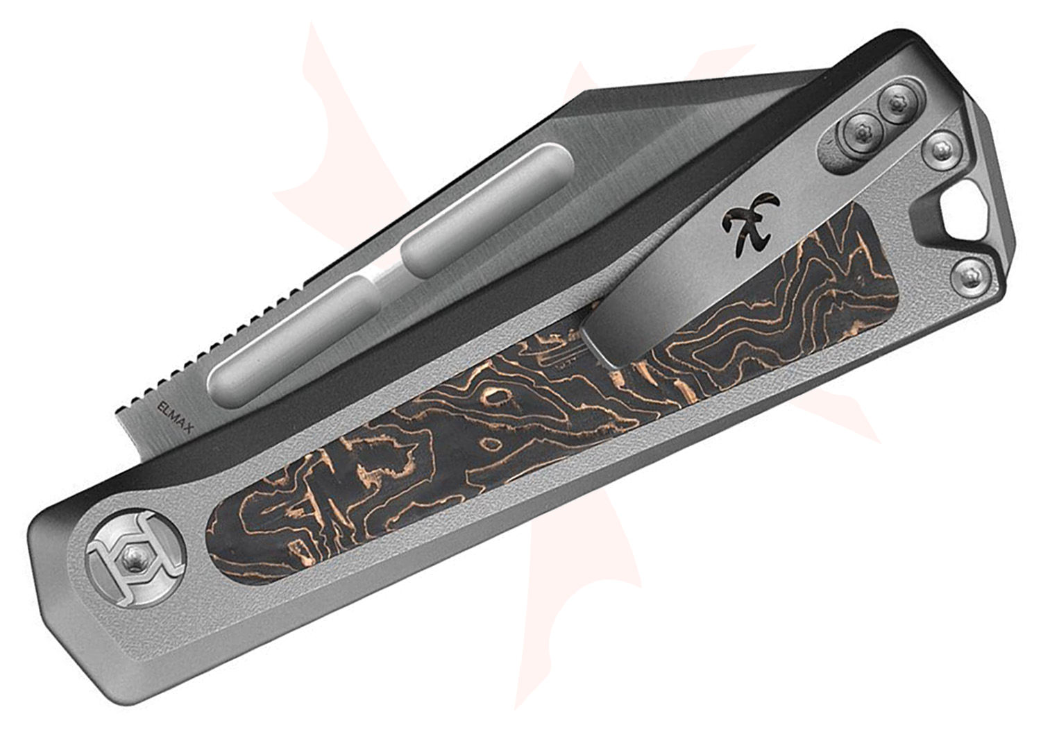 Kunwu Knives Geezer Slipjoint Folding Knife 3.22