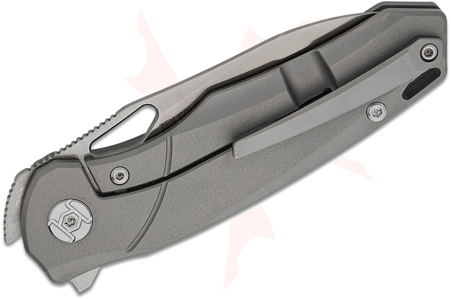 Kunwu Knives Zen Compact Frame Lock Flipper Knife 3.11
