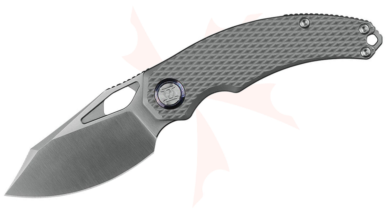 Kunwu Knives Compadre Frame Lock Front Flipper Knife 2.95