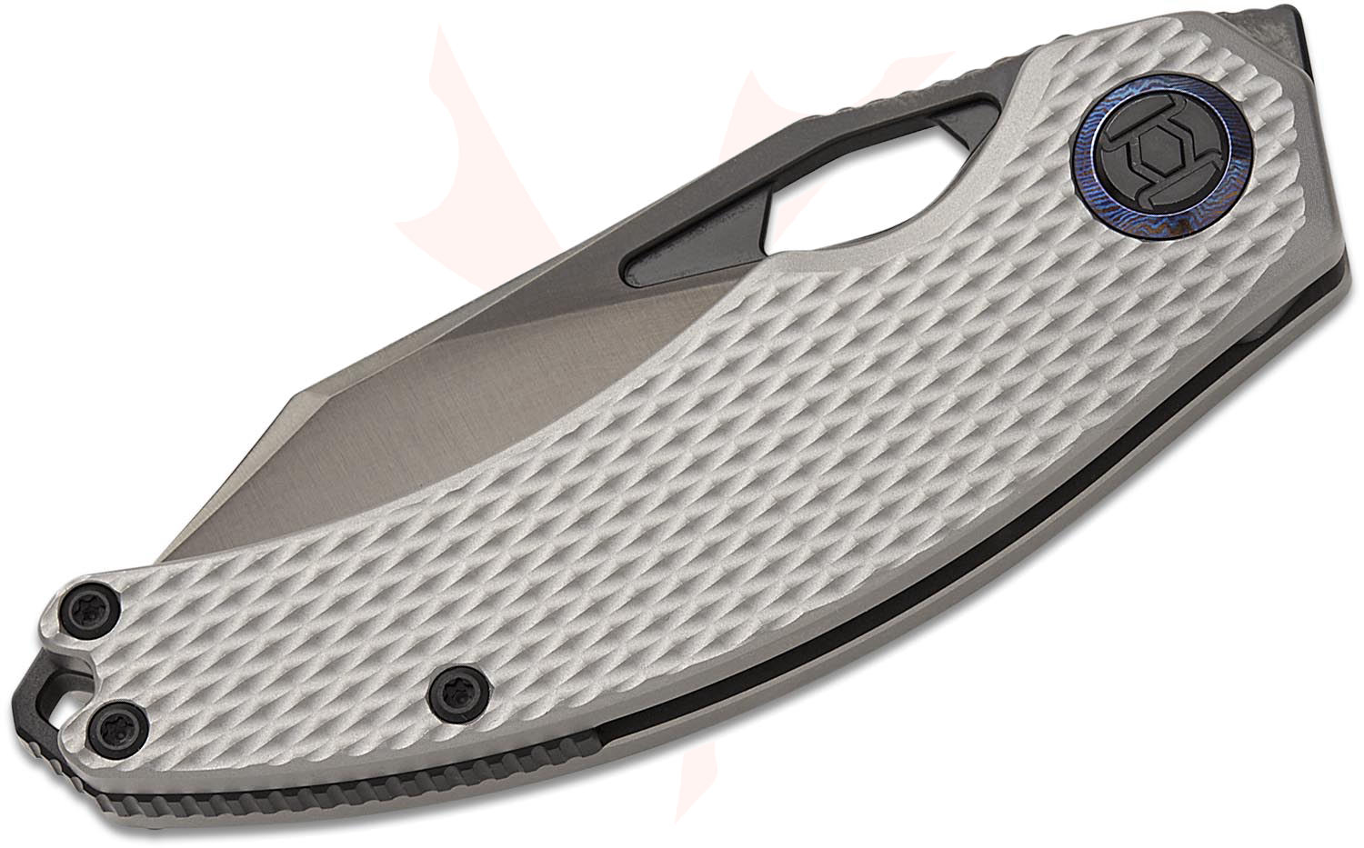 Kunwu Knives Compadre Frame Lock Front Flipper Knife 2.95