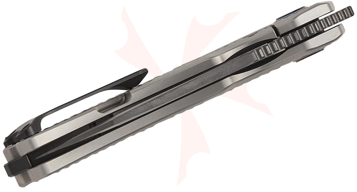 Kunwu Knives Compadre Frame Lock Front Flipper Knife 2.95