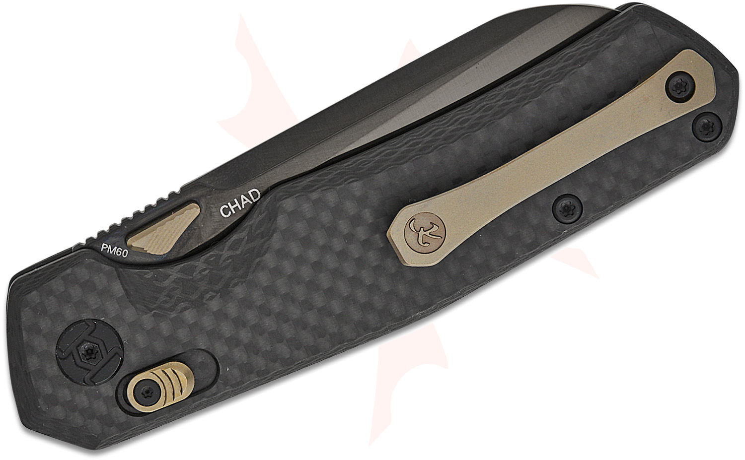 漢kun　NOMADIK Kunwu Knives CHAD Crossbar Lock Folding Knife 3.5